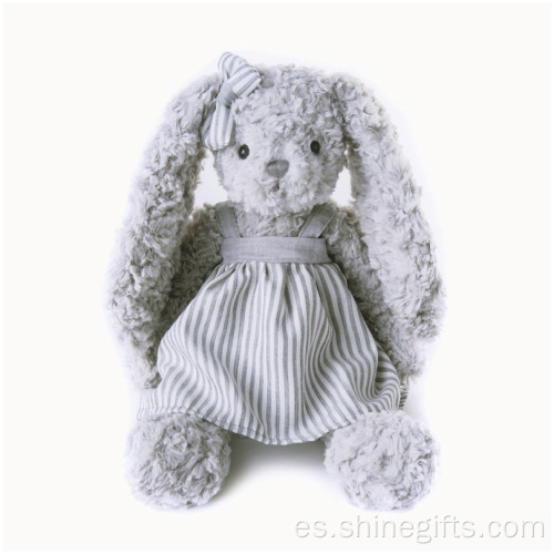Linda muñeca de conejo bebé suave peluche juguetes